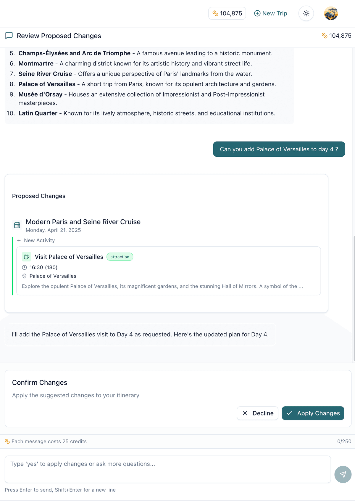 AI Assistant Feature
