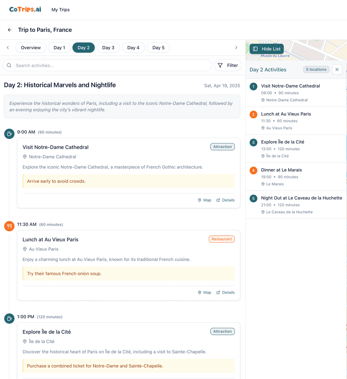 AI Planning Feature