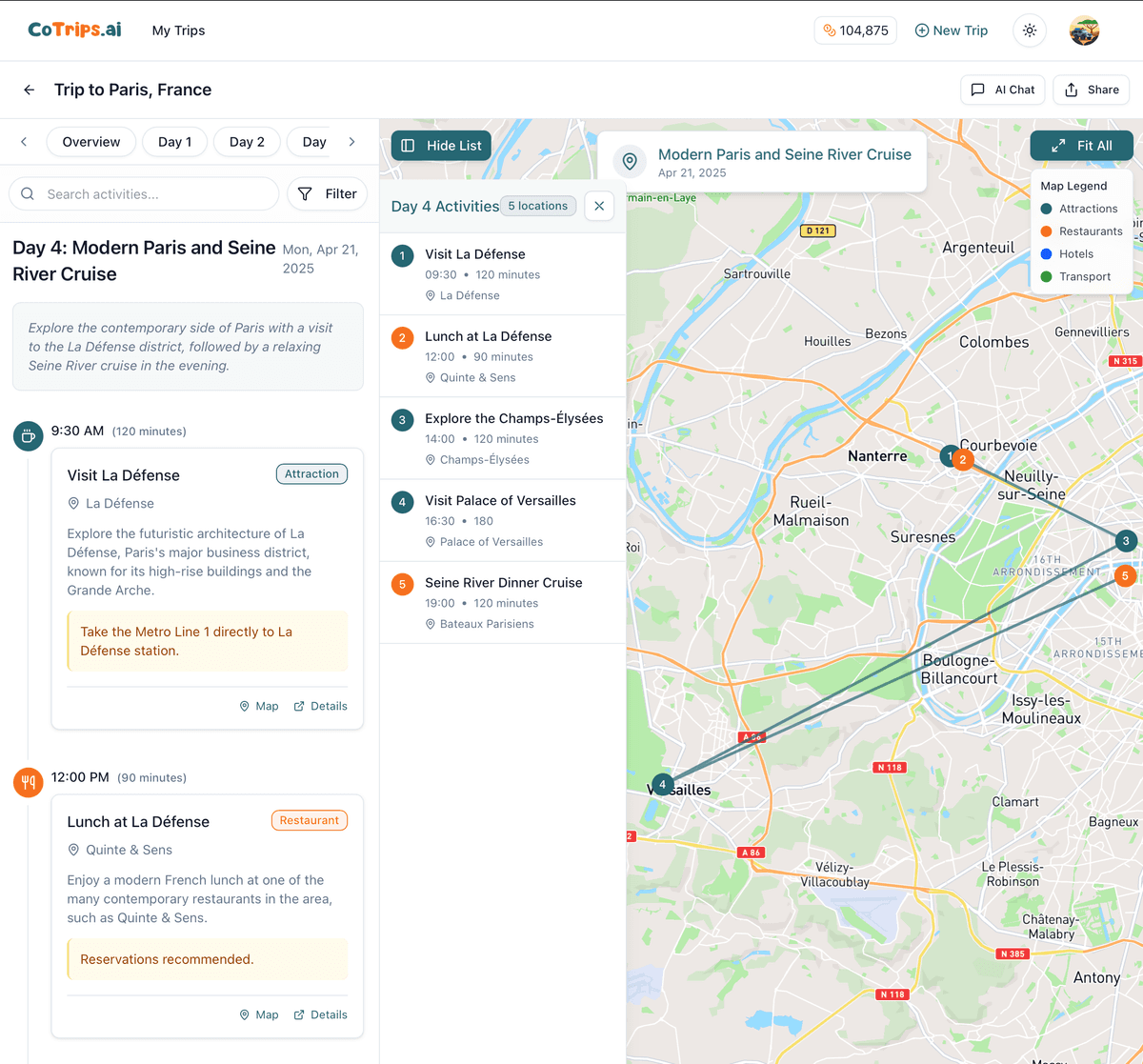 CoTrips App Preview
